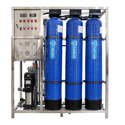 Pure Water Treatment System 1000L/H Capacity RO Reverse Osmosis Filtration System For Drinking Water