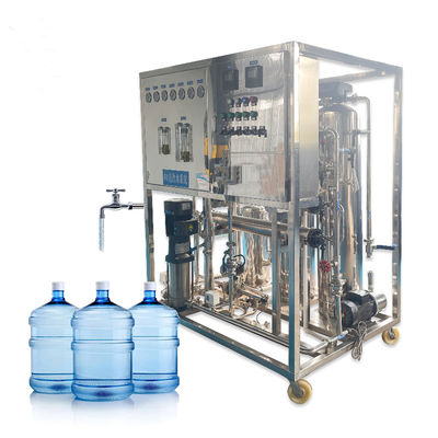 1kW Industrial 1000lph Reverse Osmosis Water Purification System For Drinking Water Treatment