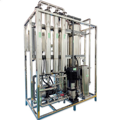 1kW Industrial 1000lph Reverse Osmosis Water Purification System For Drinking Water Treatment