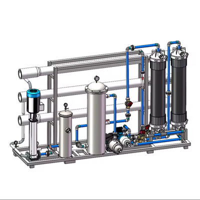 220V Customizable Seawater Reverse Osmosis Desalination System Plant For High Productivity Of 50000 L/Hour