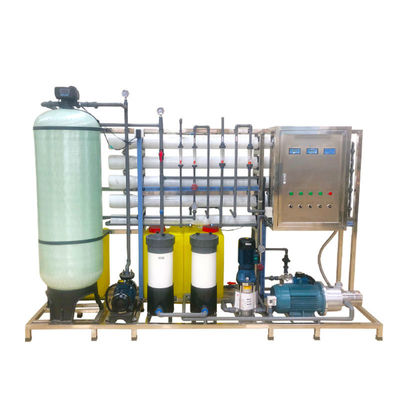 SUS316 Stainless Steel Filter Tank 20t/d Seawater Desalinator For High Salt Rejection Drinking Water Treatment