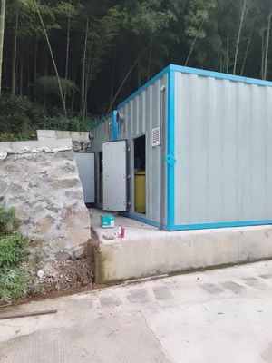 3000L/Hour Underground Integrated Sewage Treatment Plant For Restaurants Food Processing Plants