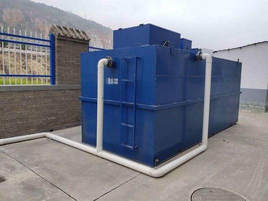 Industrial Waste Water Treatment Plant With 50m3-1000m3/Day Capacity Carbon Steel MBR System