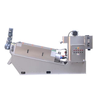 Sludge Dewatering Sewage Treatment Process Multi-disc Screw Press Solid Liquid Separator