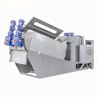 Stainless Steel Municipal Waste Water Sludge Screw Press Separating Dewatering Treatment Plant