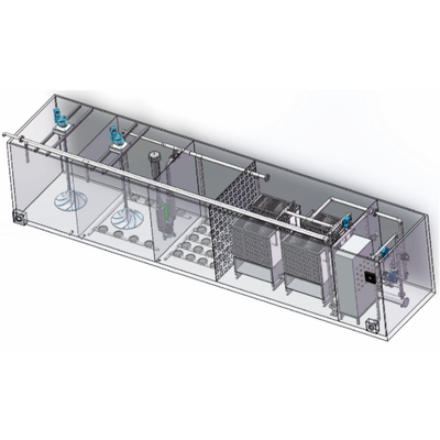 MBBR Intelligent Compact Unit for Wastewater Treatment Plant and Integrated Sewage Treatment System