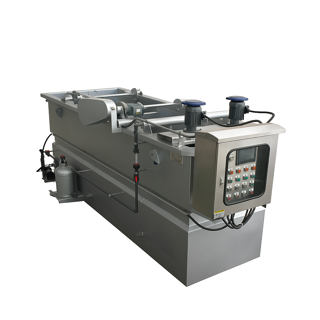 Fully Automatic Dairy Wastewater Treatment Plant | DAF System