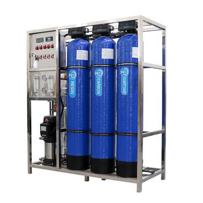 Pure Water Treatment System 1000L/H Capacity RO Reverse Osmosis Filtration System For Drinking Water