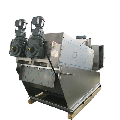 Manufacturer Directly Screw Press Sludge Dewatering Machine Filter Press Equipment for Wastewater Treatment Plant